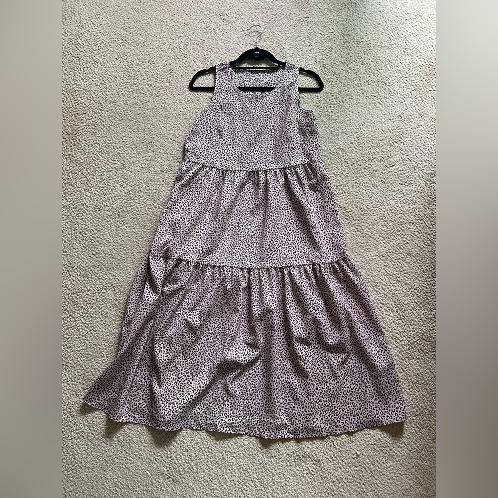 Animal print dress